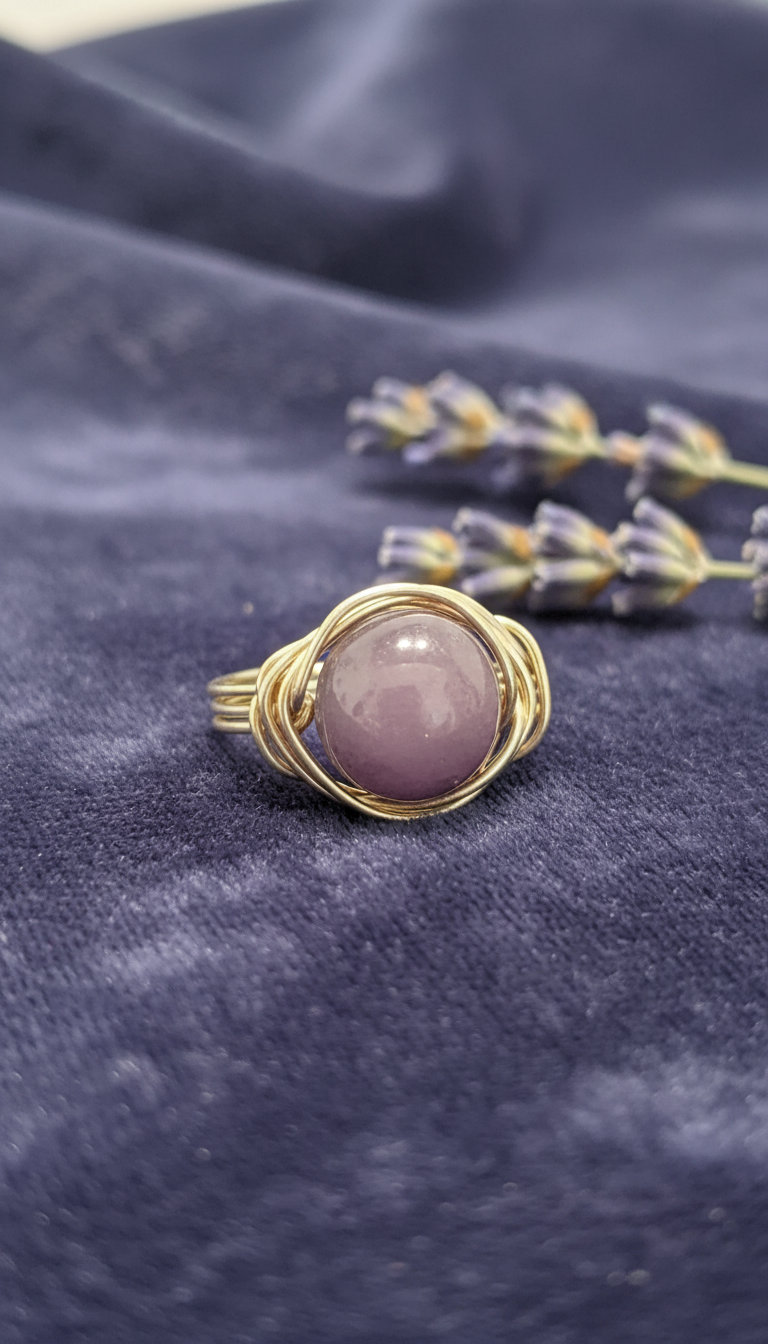Lavender ring